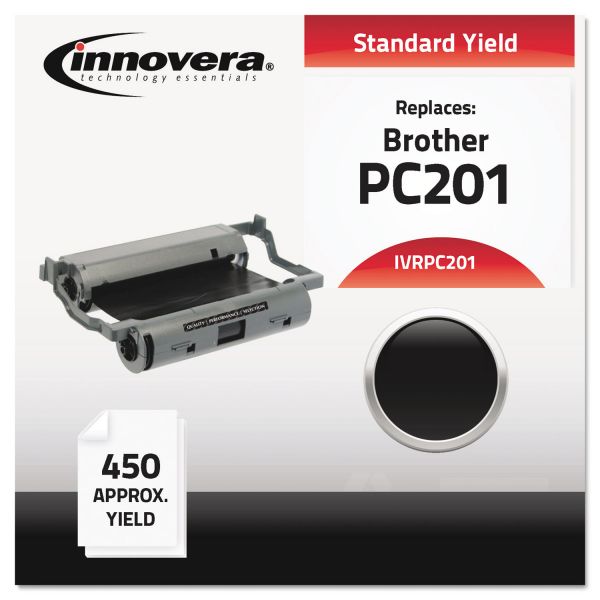 IVRPC201 Innovera Compatible PC201 Thermal Transfer Print Cartridge, Black