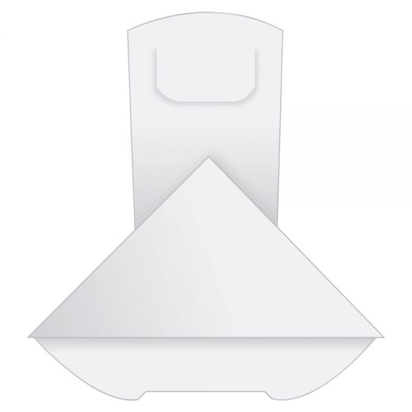QUA46057 Quality Park White paper corner clips, 1 1/2" x 1 1/4"