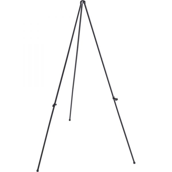LLR75680 Lorell Heavy-Duty Adjustable Display Folding Tripod Easel