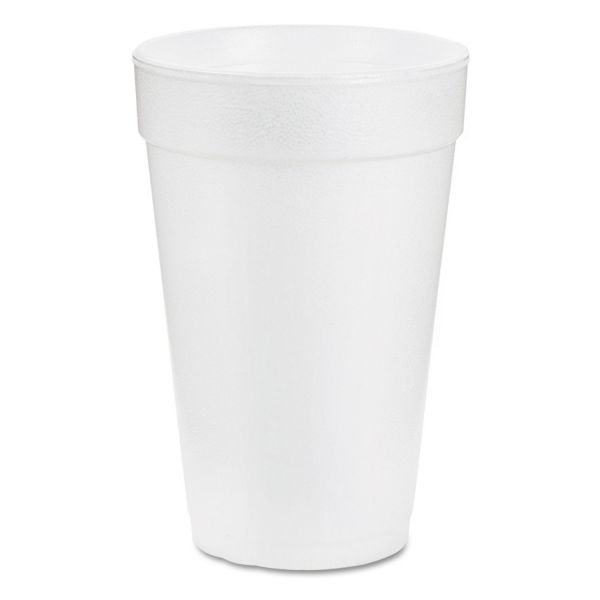 DCC14J16 Dart Foam Drink Drink, 14oz, White, 1000/Carton