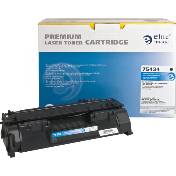 ELI75434 Elite Image Remanufactured HP 05A (CE505A) Toner Cartridge