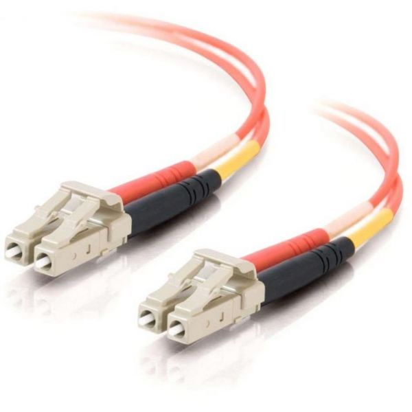 SYNX3022749 2m LC-LC 50/125 OM2 Duplex Multimode Fiber Optic Cable (TAA Compliant) - Orange