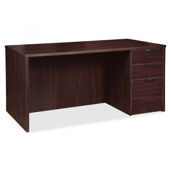 LLR79182 Lorell Prominence 79000 Right Pedestal Computer Desk