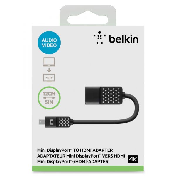 Belkin Mini DisplayPort to HDMI Adapter Belkin Mini DisplayPort to HDMI Adapter