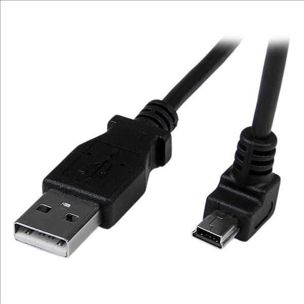 SYNX3654276 StarTech.com 2m Mini USB Cable - A to Down Angle Mini B