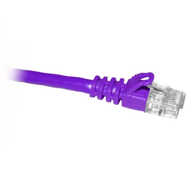 IGRMQY1843 ClearLinks 5FT Cat5E 350MHZ Purple Molded Snagless Patch Cable
