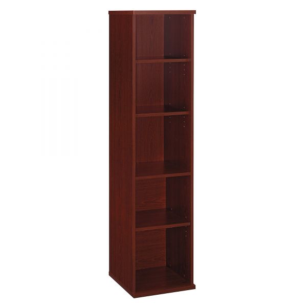 BSHWC36712 Bush Series C Collection 18W 5 Shelf Bookcase, Mahogany