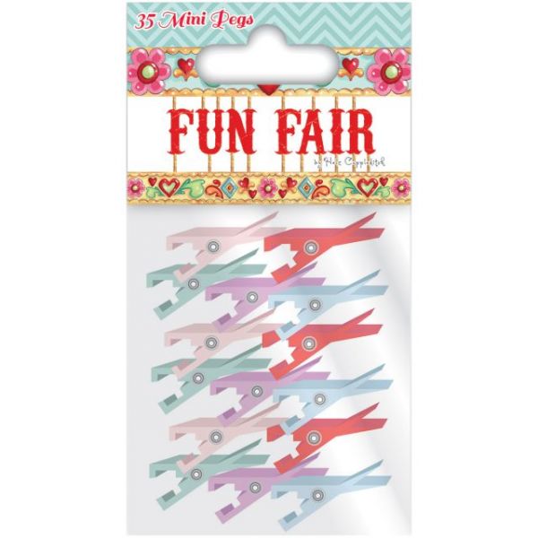 NOTM311914 Helz Fun Fair Mini Wooden Pegs