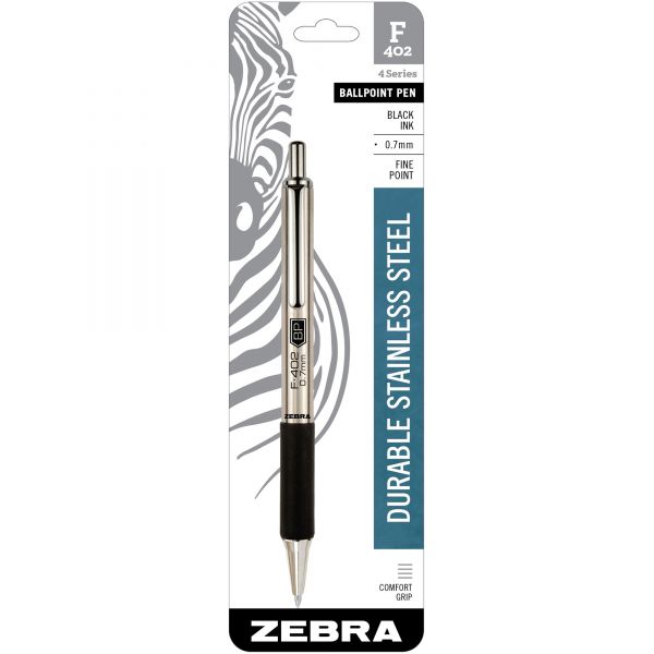 ZEB29211 Zebra Pen F-402 Retractable Ballpoint Pen