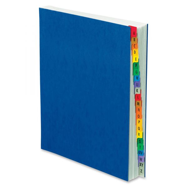PFX11015 Pendaflex Expanding Desk File, A-Z, Letter, Acrylic-Coated Pressboard, Blue