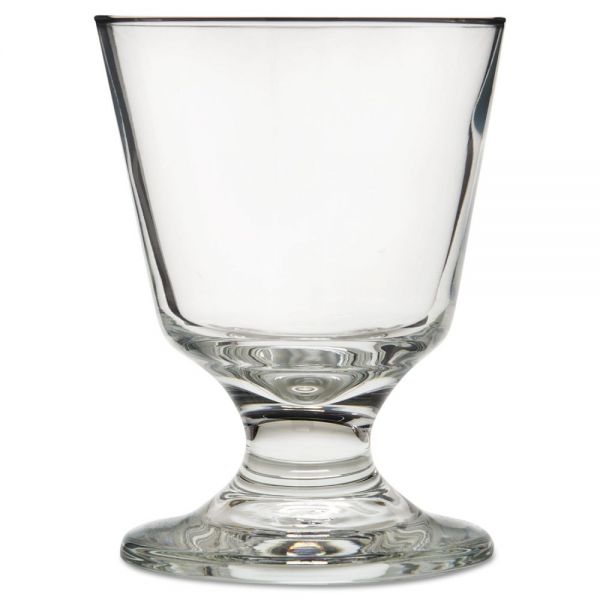 LIB3746 Libbey Embassy Footed Drink Glasses, Rocks, 5.5 oz, 4 1/8" Tall