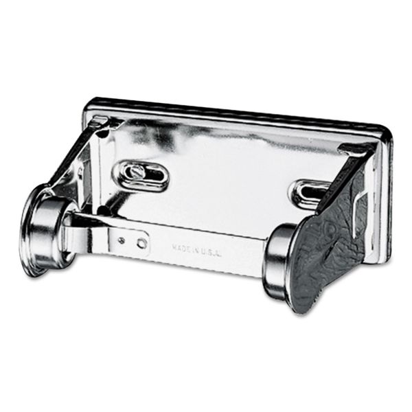SJMR200XC San Jamar Locking Toilet Tissue Dispenser, 6 x 4 1/2 x 2 3/4, Chrome