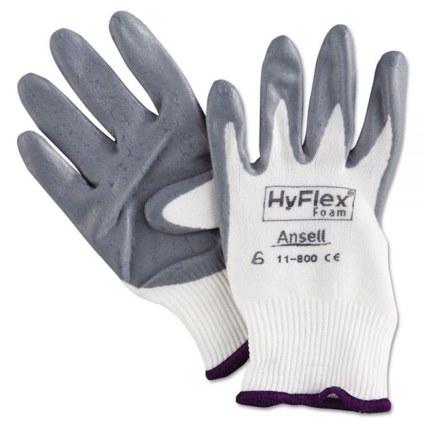 ANS118006 AnsellPro HyFlex Foam Gloves, Size 6