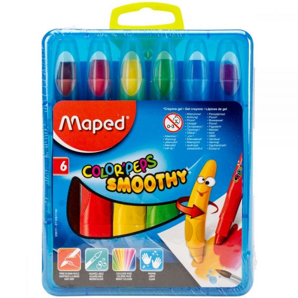 NOTM351653 Color'Peps Smoothy Retractable Gel Crayons