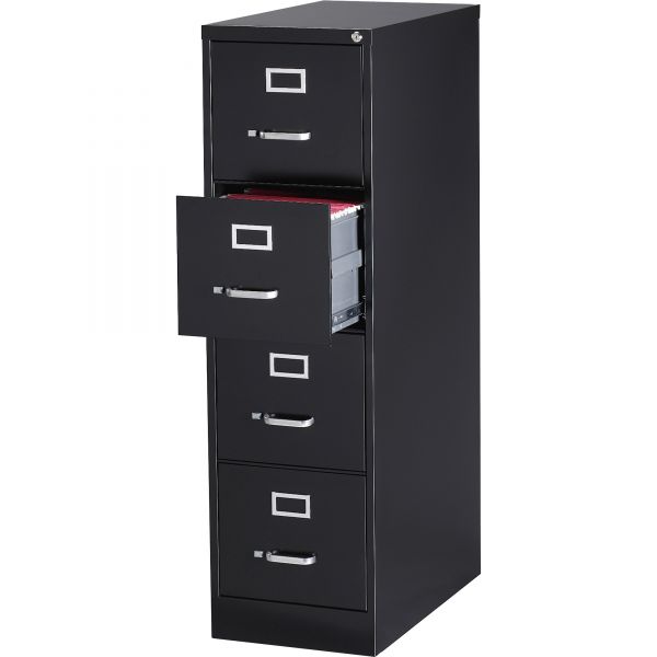 LLR88037 Lorell Commercial Grade 4 Drawer Vertical File Cabinet