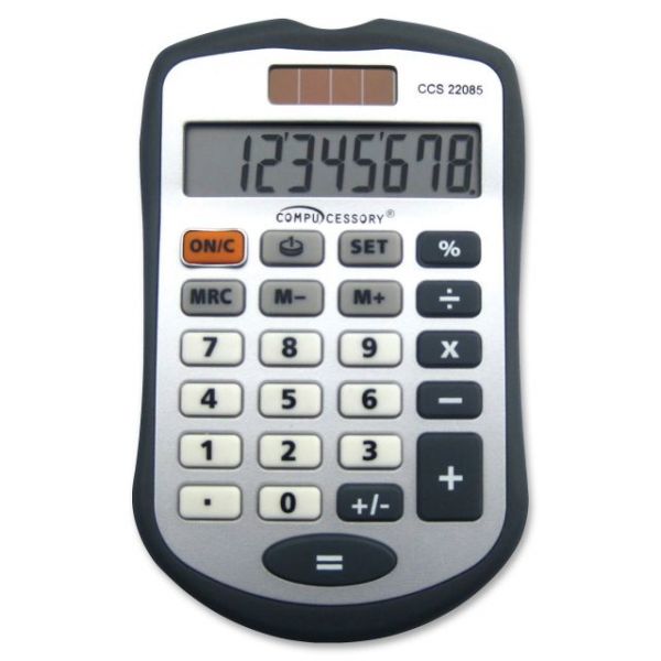CCS22085 Compucessory 22085 8 Digit Handy Calculator