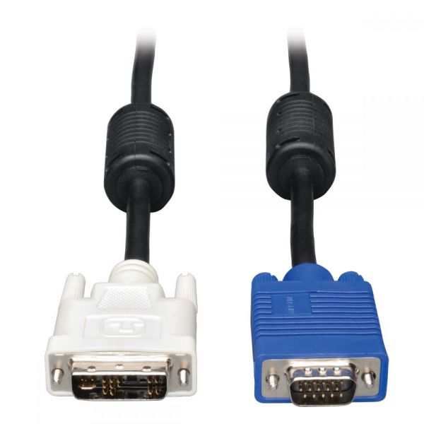 SYNX327241 Tripp Lite DVI to VGA Monitor Cable, High Resolution cable with RGB Coax