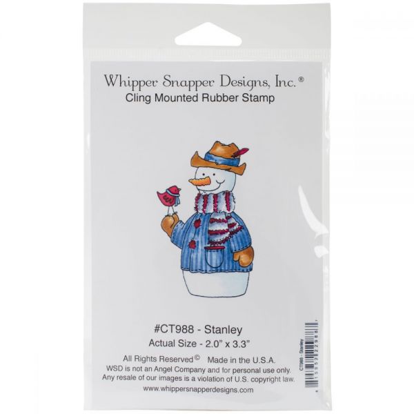 NOTM200591 Whipper Snapper Cling Stamp 4"X6"
