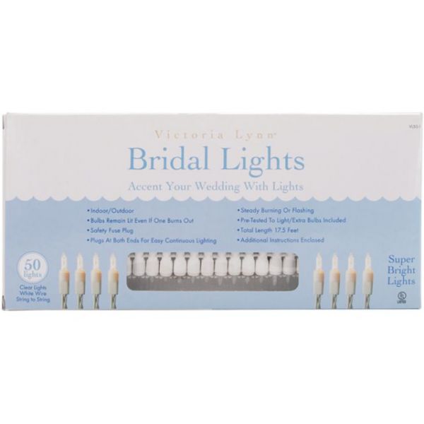 NOTM252814 Bridal Lights 50 Count 17.5'