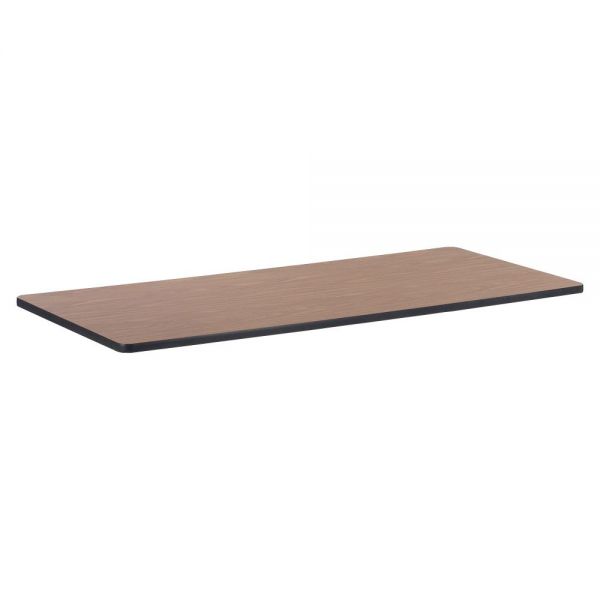 LLR99896 Lorell Medium Oak Laminate Rectangular Activity Tabletop