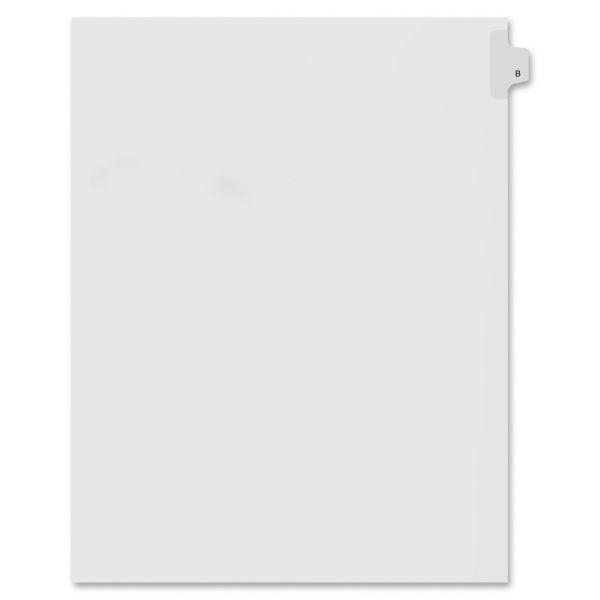 KLF91802 Kleer-Fax 90000 Series Side-Tab Legal Index Dividers
