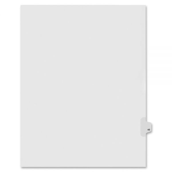KLF91046 Kleer-Fax 90000 Series Side-Tab Legal Index Dividers