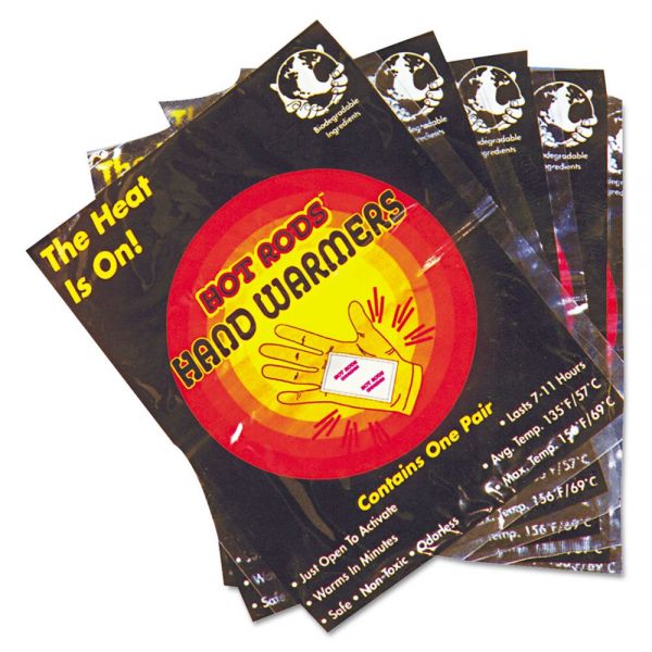 OCC110010R OccuNomix Hot Rods Hand Warmers, 10/Pack