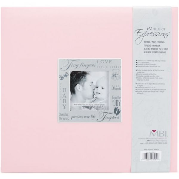 NOTM352350 Expressions Post Bound Album 12"X12"