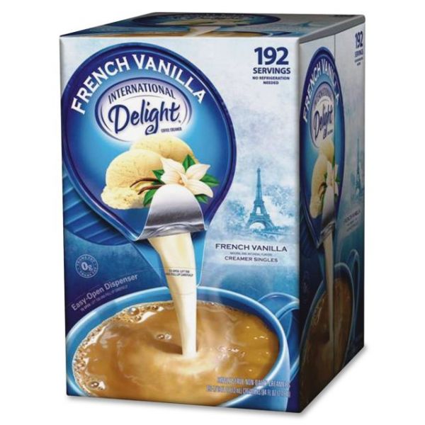 ITD100708 International Delight Int'l Delight French Vanilla Creamer Singles