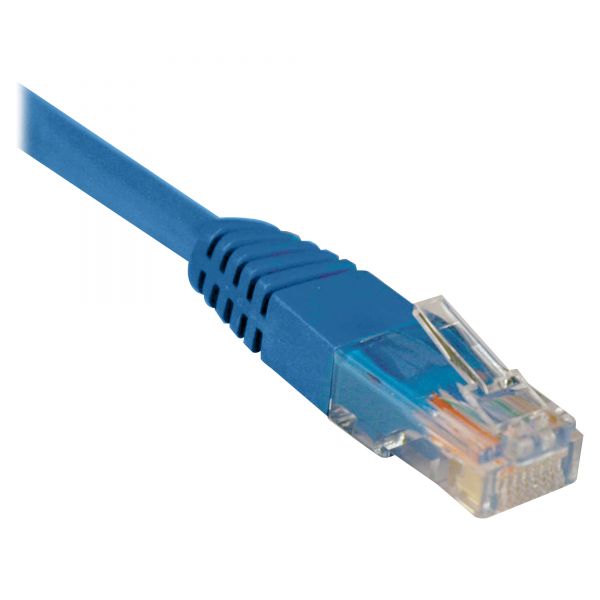 SYNX244162 Tripp Lite 7ft Cat5e / Cat5 350MHz Molded Patch Cable RJ45 M/M Blue 7'