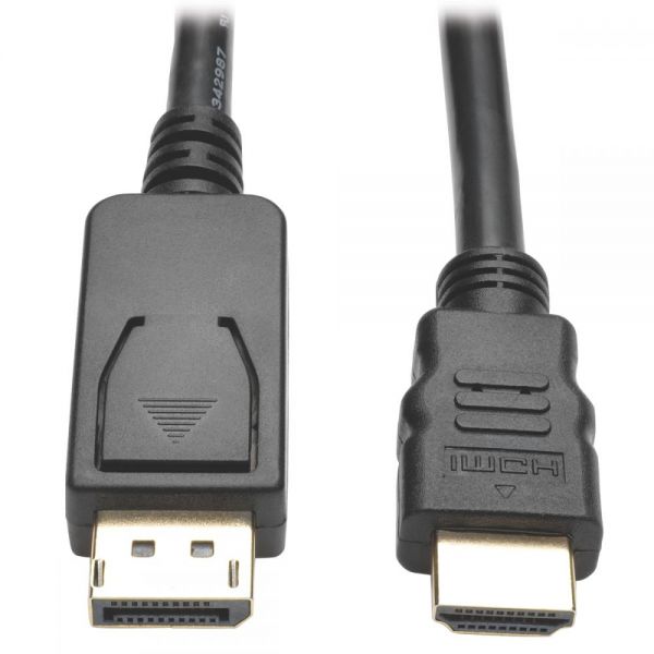 SYNX4426221 Tripp Lite DisplayPort 1.2 to HD Active Adapter M/M UHD 4K x 2K 1080p 6'