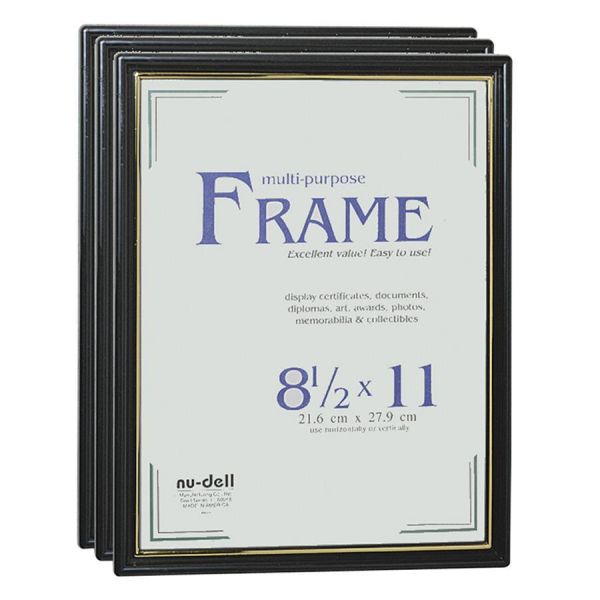 NUD11888 Nu-Dell Easy Slide-In Picture/Certificate Frames
