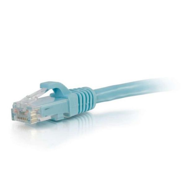 SYNX3638002 C2G 8ft Cat6a Snagless Unshielded (UTP) Network Patch Ethernet Cable-Aqua