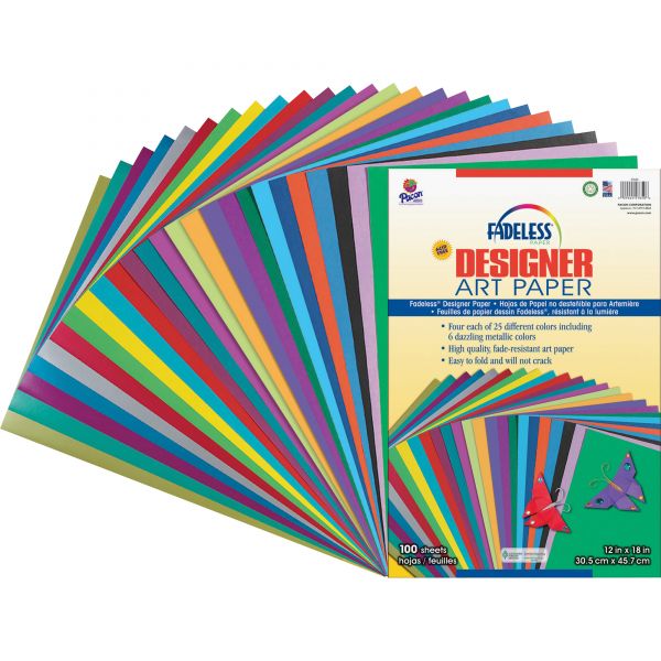 PAC57650 Fadeless Designer Art Paper Sheets
