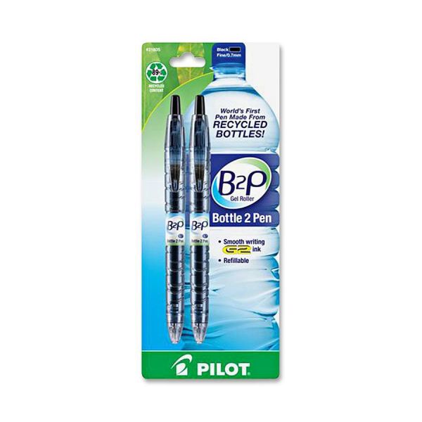 PIL31605 Pilot BeGreen B2P Bottle Roller Ball Retractable Gel Pen
