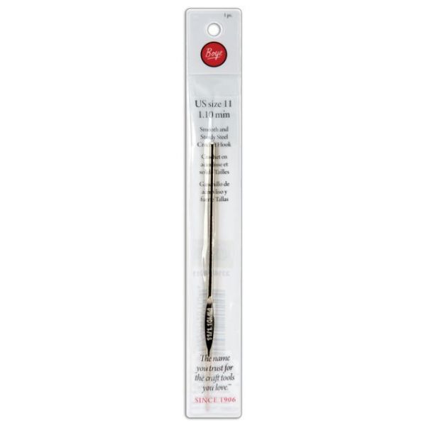NOTM070333 Steel Crochet Hook 5"