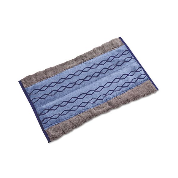 RCP1791795 Rubbermaid Commercial HYGEN HYGEN Clean Water System Double-Sided Mop Pad, 12w x 17 1/2d, Blue, 6/Carton