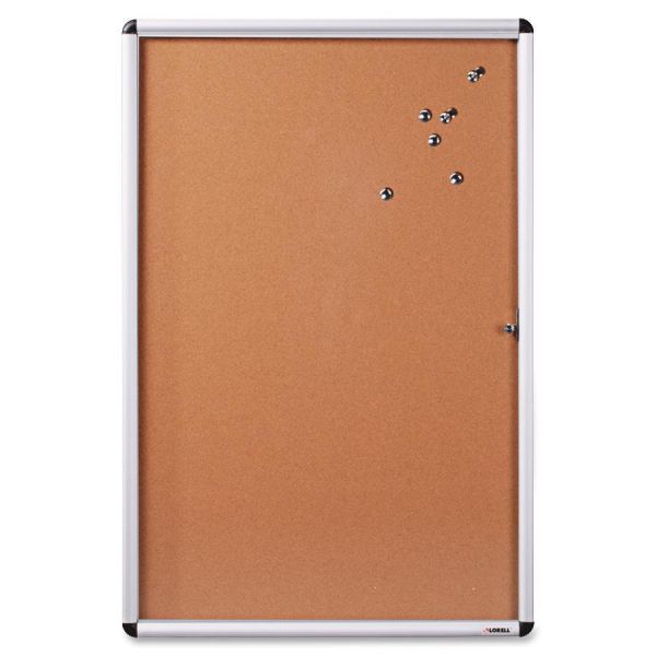 LLR42706 Lorell Enclosed Cork Bulletin Boards