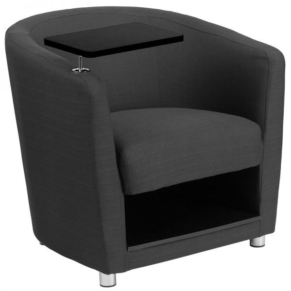 FHFBT8220GYGG Flash Furniture Gray Fabric Guest Chair