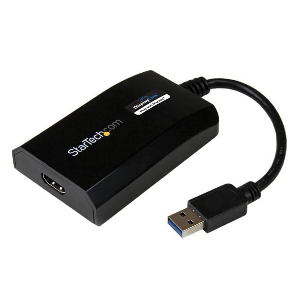 SYNX4027175 StarTech.com USB 3.0 to HDMI External Multi Monitor Video Graphics Adapter for Mac & PC - DisplayLink Certified - HD 1080p