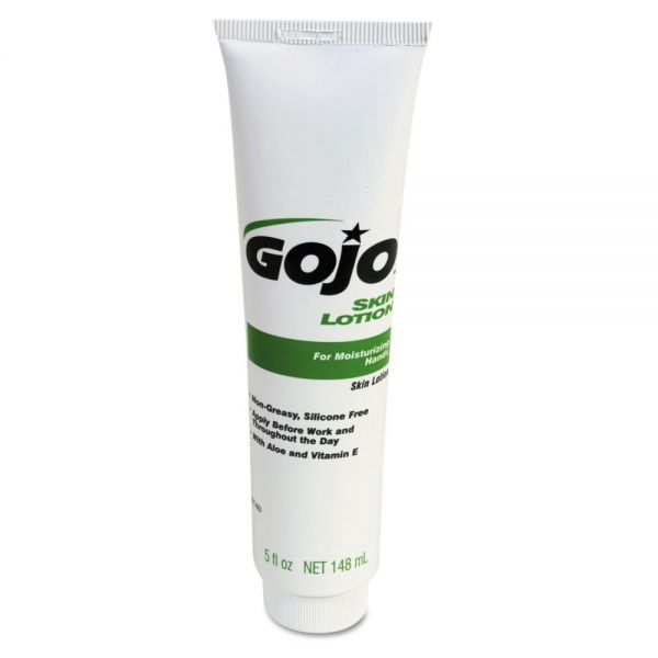 GOJ8140 GOJO Silicone Free Skin Lotion w/ Aloe and Vitamin E, Herbal Spice Scent, 5oz, 24/CT