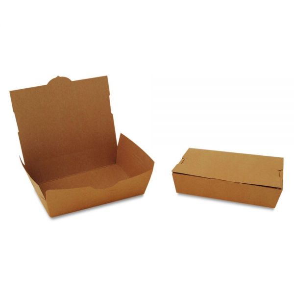 SCH0732 SCT ChampPak Carryout Boxes, 2lb, 7 3/4w x 5 1/2d x 1 7/8h, Brown, 200/Carton