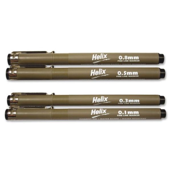 HLX37235 Helix Disposable Technical Drawing Pens