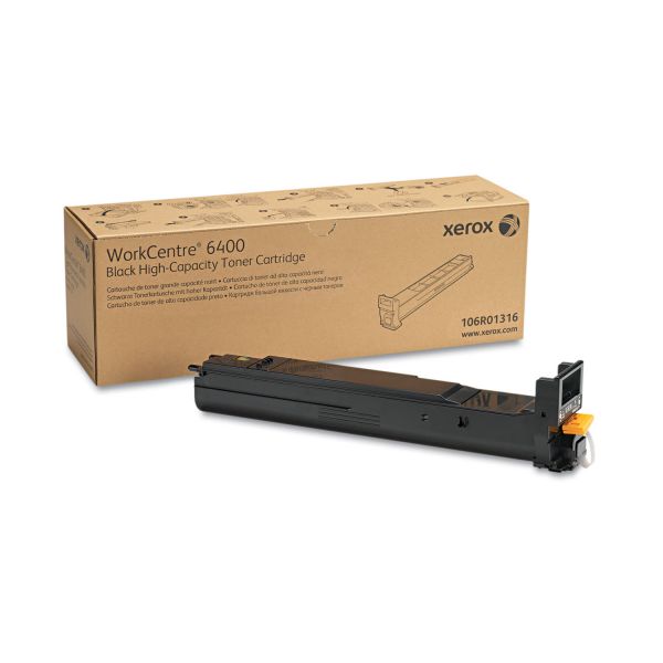 XER106R01316 Xerox 106R01316 High-Yield Toner, 12000 Page-Yield, Black