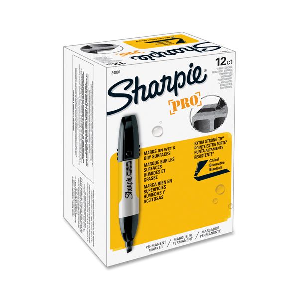SAN34801DZ Sharpie Professional Permanent Markers
