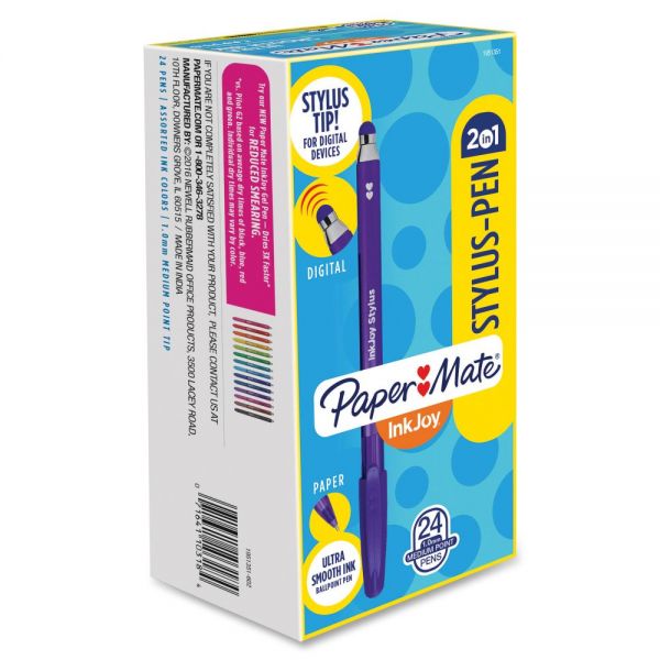 PAP1951351 Paper Mate 2-in-1 InkJoy Stylus Pen
