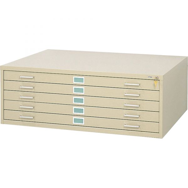 SAF4994TSR Safco 5-Drawer Steel Flat File