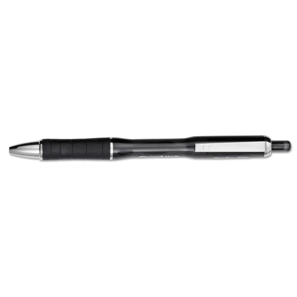 PAP1776372 Paper Mate Profile Elite Retractable Ballpoint Pen, Black Ink, Bold, Dozen