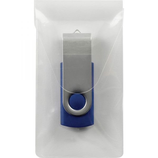 SMD68150 Smead 68150 Clear Self-Adhesive Poly USB Flash Drive Pocket