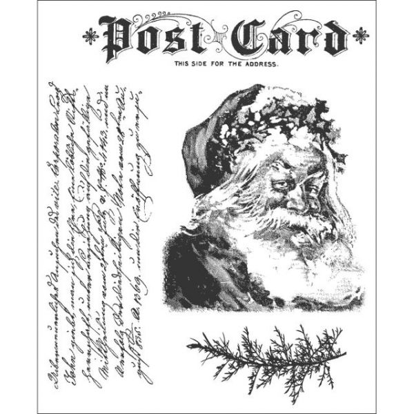 NOTM202328 Tim Holtz Cling Rubber Stamp Set 7"X8.5"